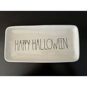 Rae Dunn 2017 Happy Halloween Platter